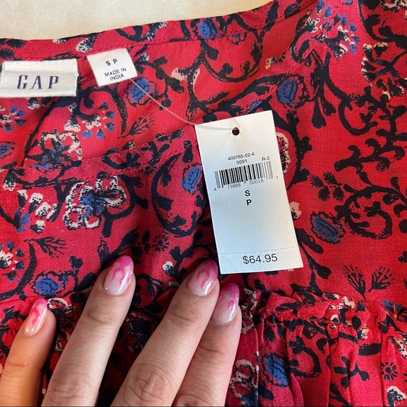 NWT GAP Floral Romantic Top - Picture 3 of 10